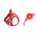 Adjustable Dog Harness Leash Set Breathable Reflective Dog Chest Strap Comfortable Escape Proof Pet Collar Harness