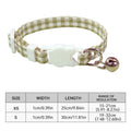 Adjustable Elastic Cat Collar with Bell Small Dog Kitten Mesh Safety Necklace Pet Supplies Kitten Accessories