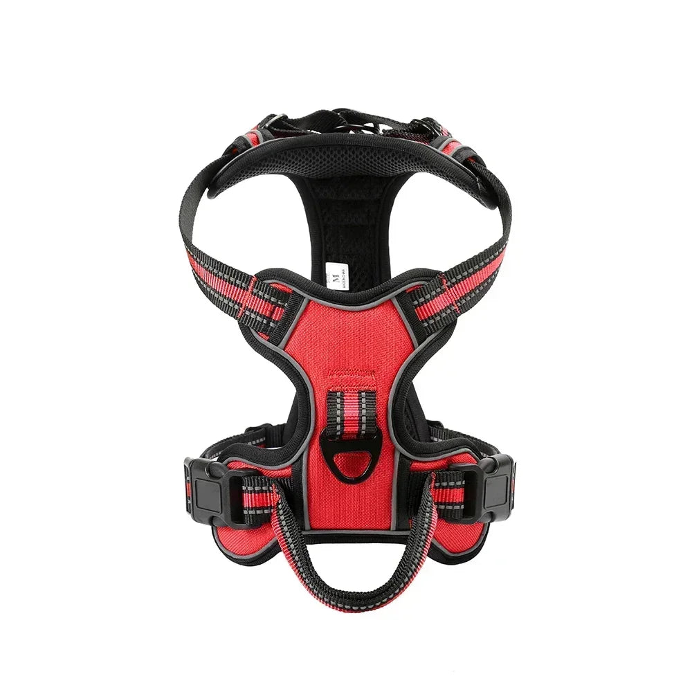 Reflective Adjustable Breathable Vest Chest Strap for Small Medium Large Dogs Pet Dog Harness Cat Puppy Collar Dog Accessoires